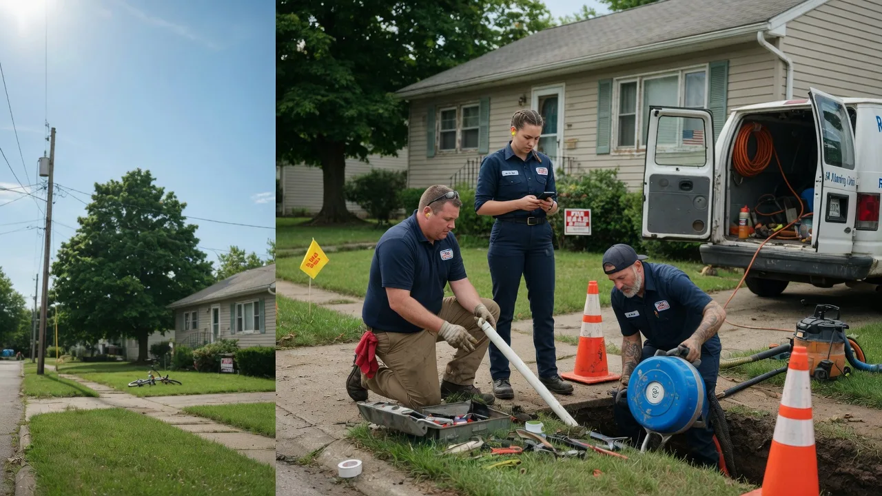 Sewer Line Repair in South Bloomingville, OH near me
